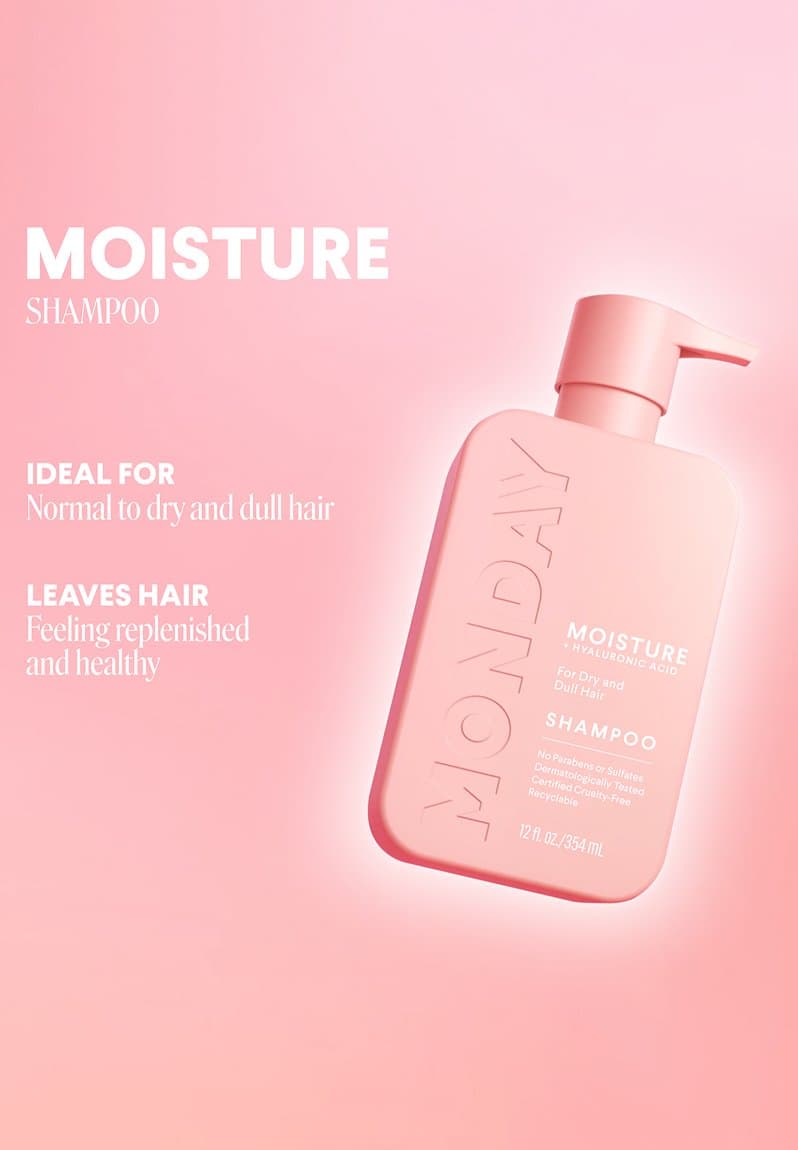 MOISTURE Shampoo with Hyaluronic Acid for Dry & Dull Hair 354ml, view 2