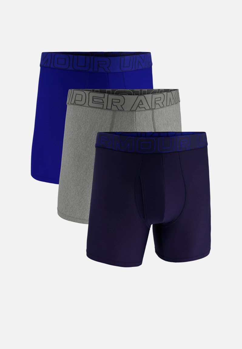 M UA Perf Tech Mesh 6in Regular Multi Blue