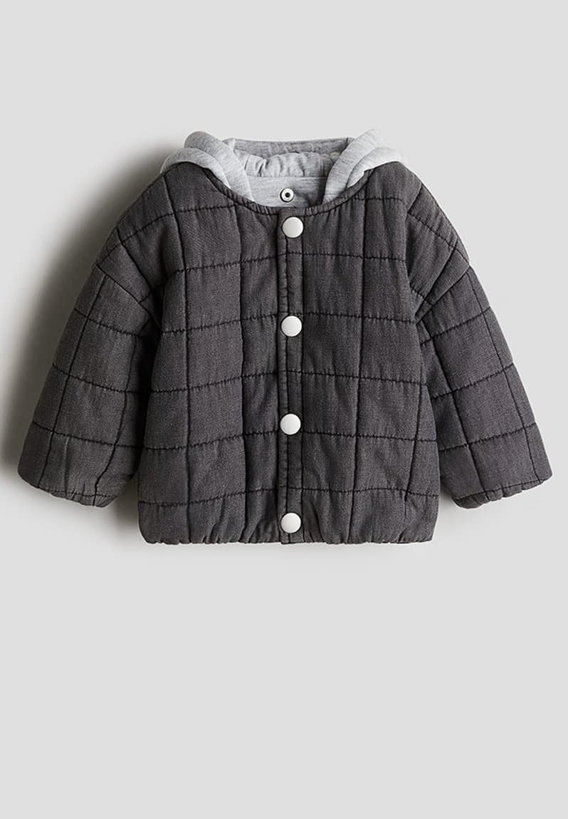 Quilted denim jacket