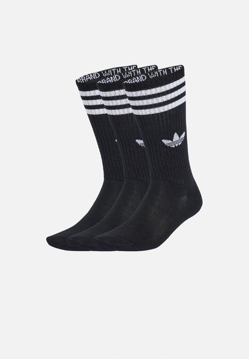 3-Stripes High Crew Socks 3 Pairs