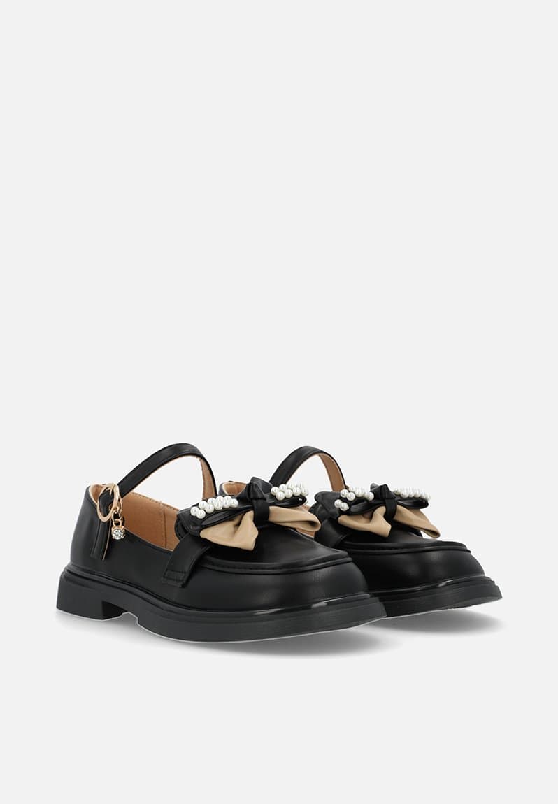 Mary jane with two-tone bow, view 2