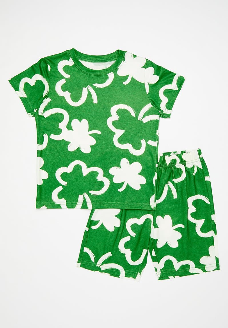 Printed pj set