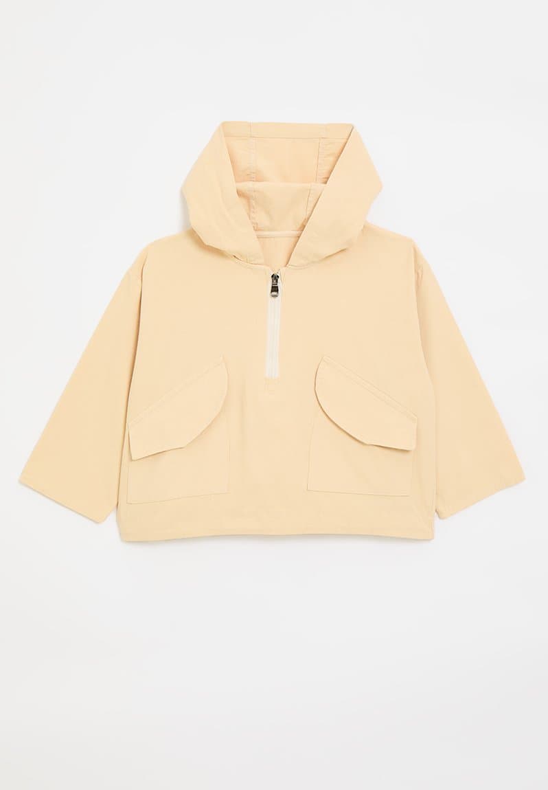 Hooded jacket neutral