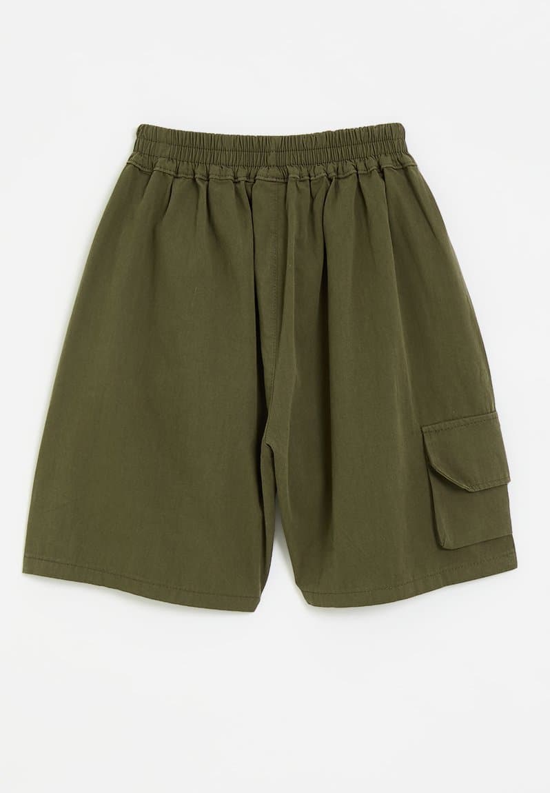 Shorts with low rise pockets reseda, view 2