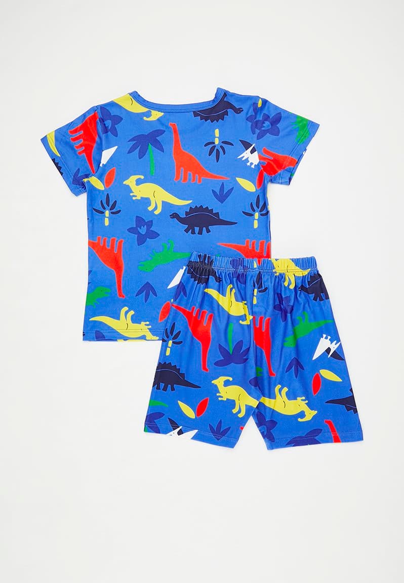 Dino multi tee with shorts true, view 2