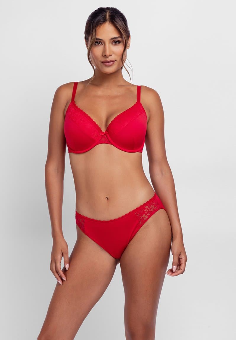 Sonia-2 pack brief red, view 2