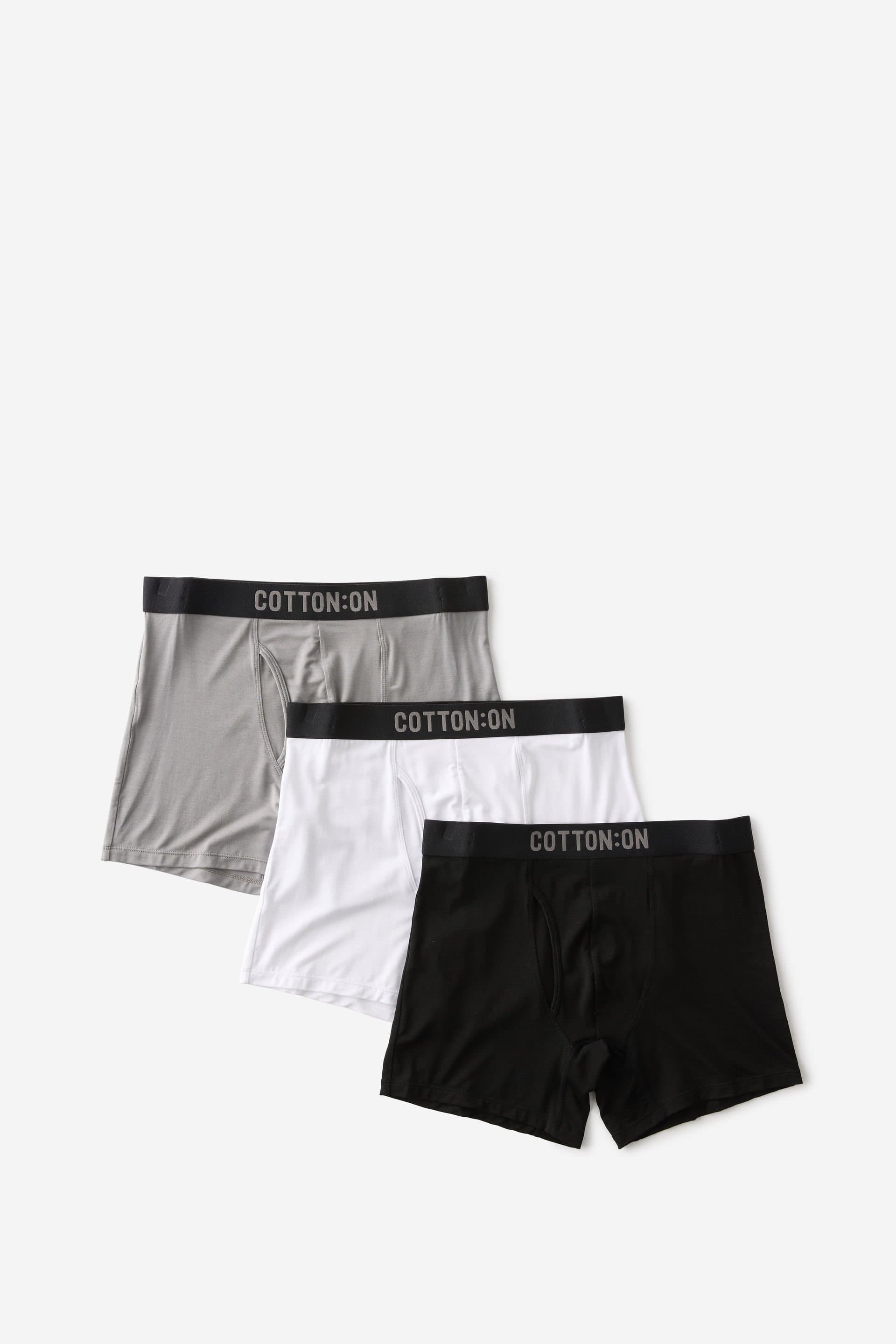 3 Pack Mens Bamboo Trunks
