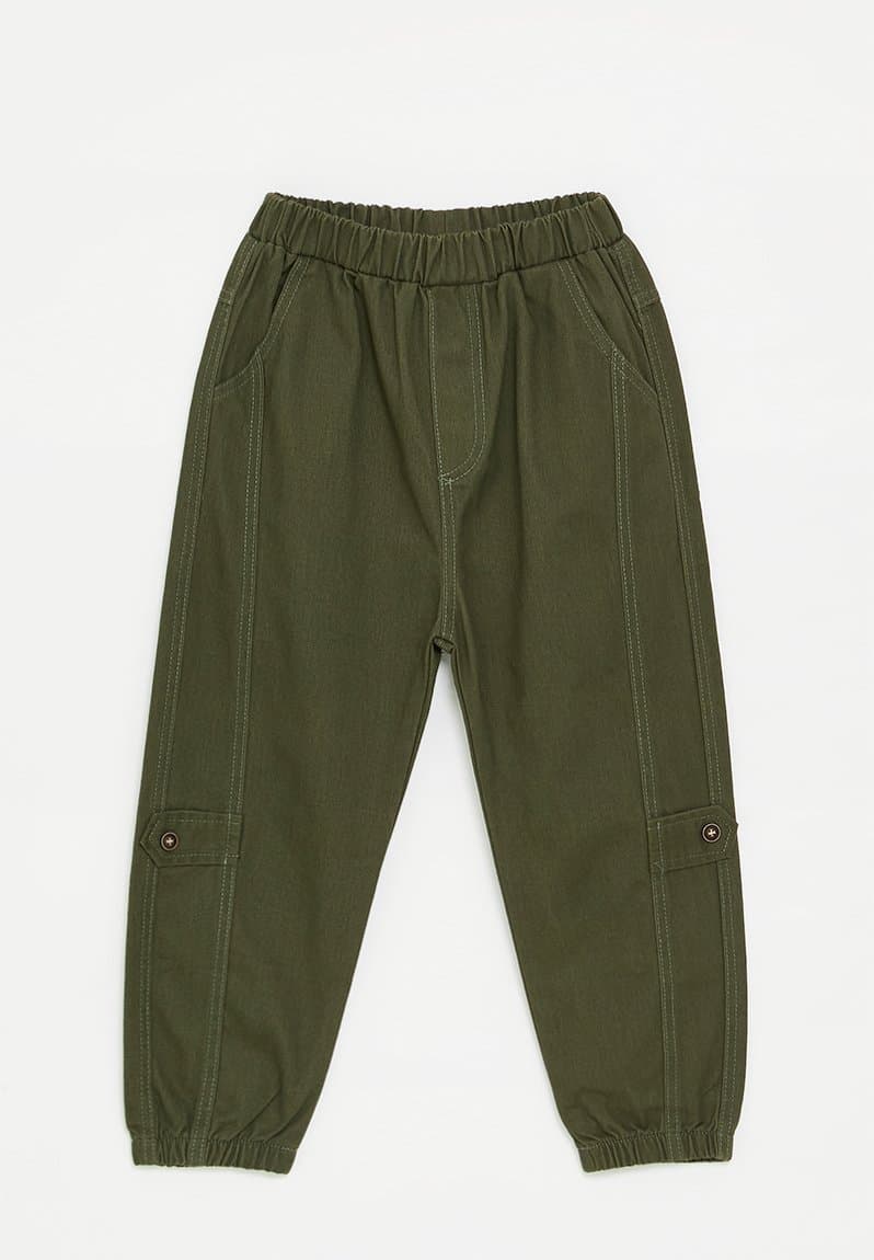 Cuffed pants corduroy