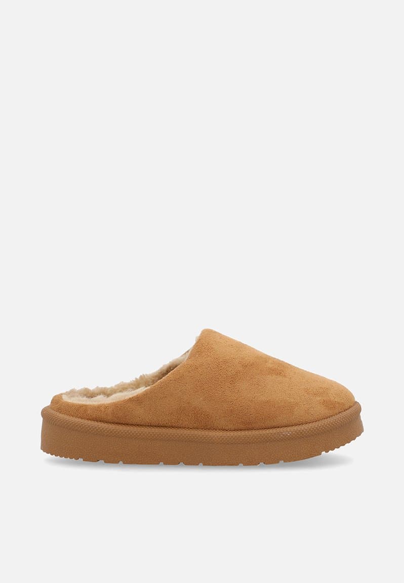 Sherpa lined slippers