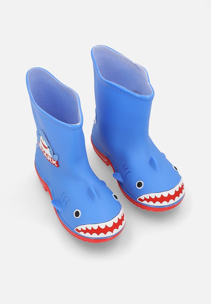 Shark rain boots
