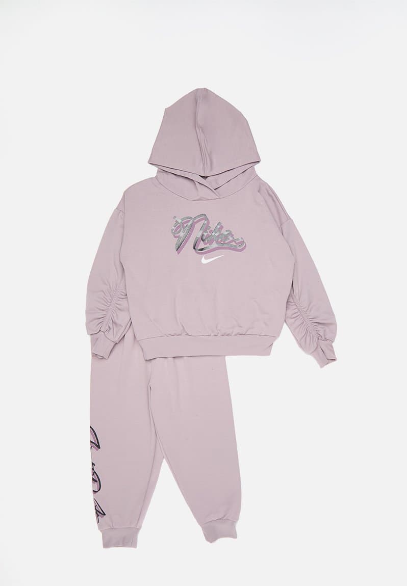 Swoosh On Pointe Jogger Set Plum