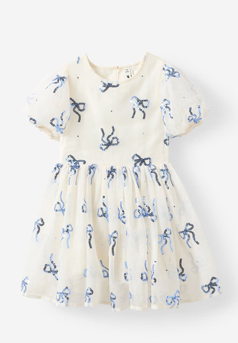 Maeve Puff Sleeve Dress Up Dress Dark Vanilla