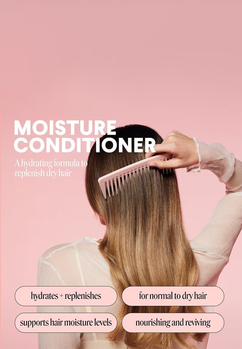 Moisture Conditioner With Hyaluronic Acid For Dry & Dull Hair 200ml, view 2