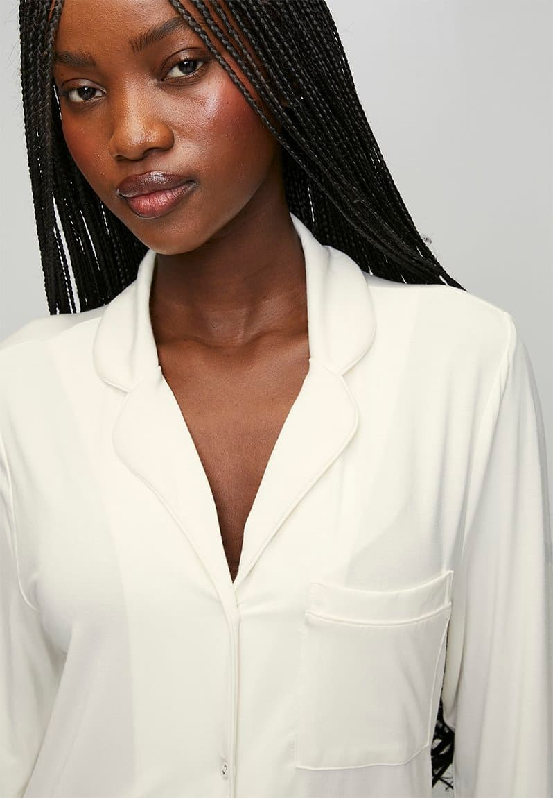 Shirtdress Essential Sleepwear whisper, view 2