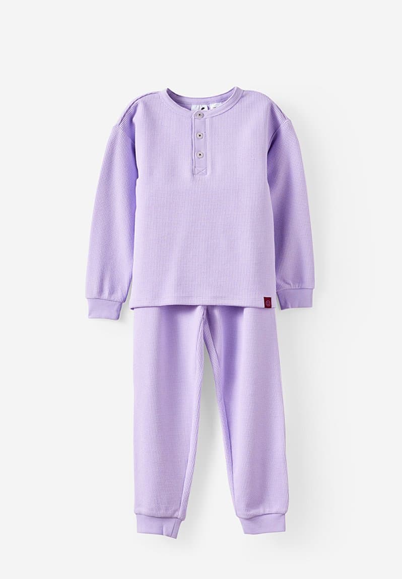 Sully Long Sleeve Pyjama Set Vintage Lilac