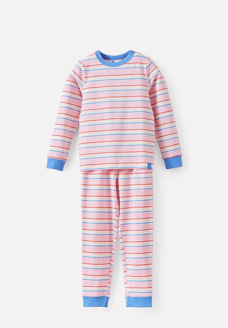 Dreamdrift Long Sleeve Pj Set Taylor Stripe/Blush