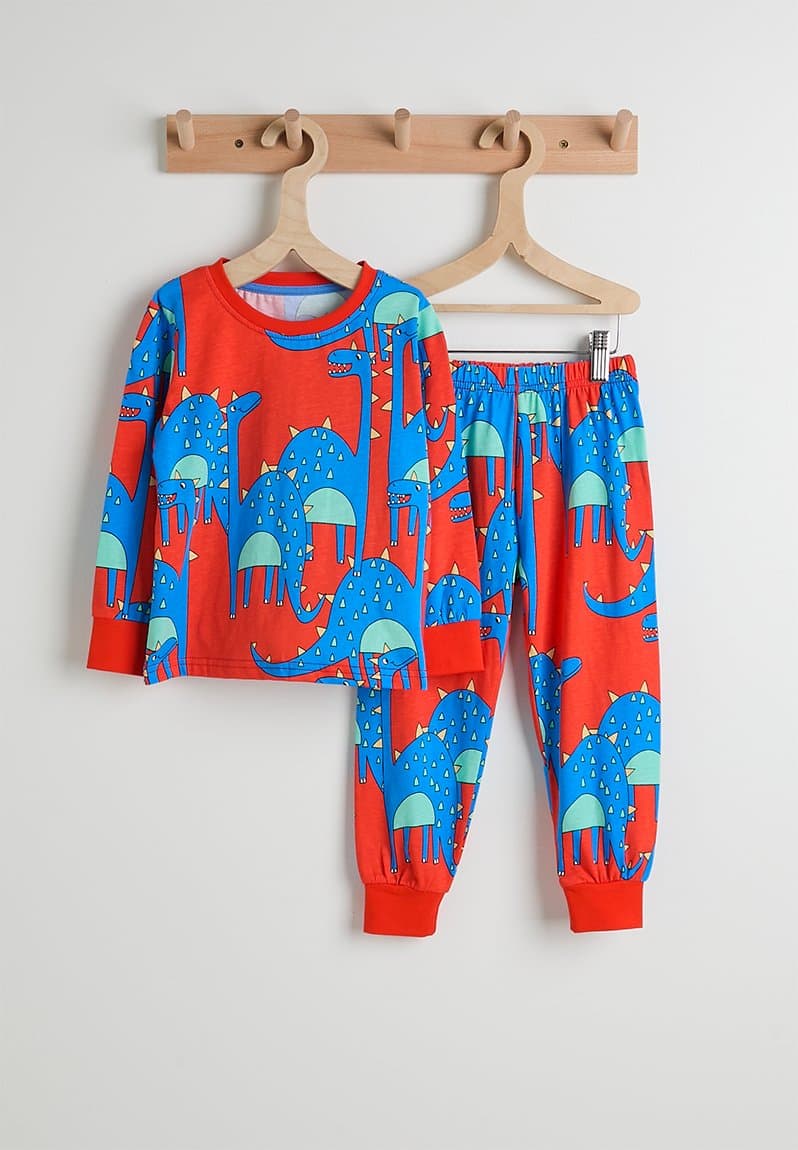 Pj set red/dino
