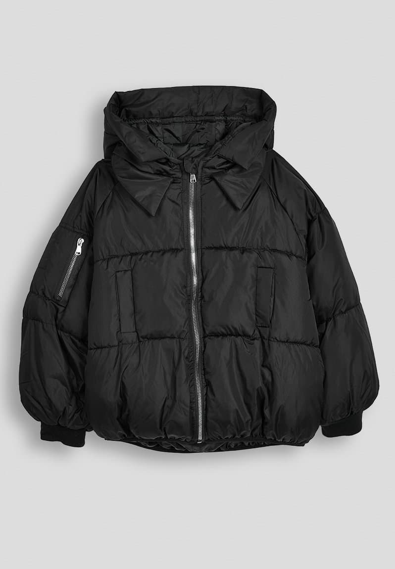 Hooded puffer jacket