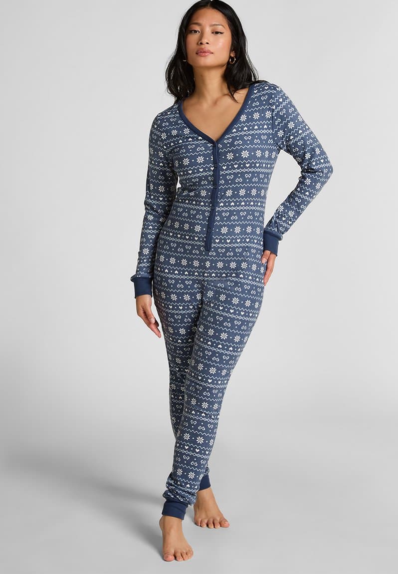 Onesie slim jersey fairisle