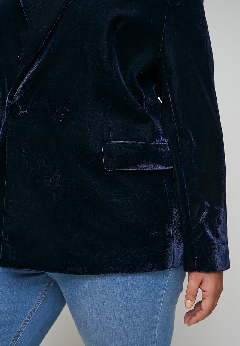 Plus blazer combi, view 2