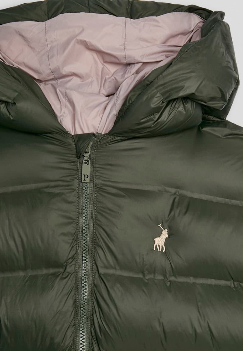 Ziyanda longer length puffer jacket, view 2