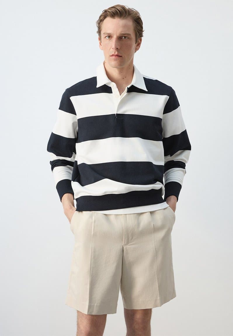 Rugby Striped Sweatshirt Peter