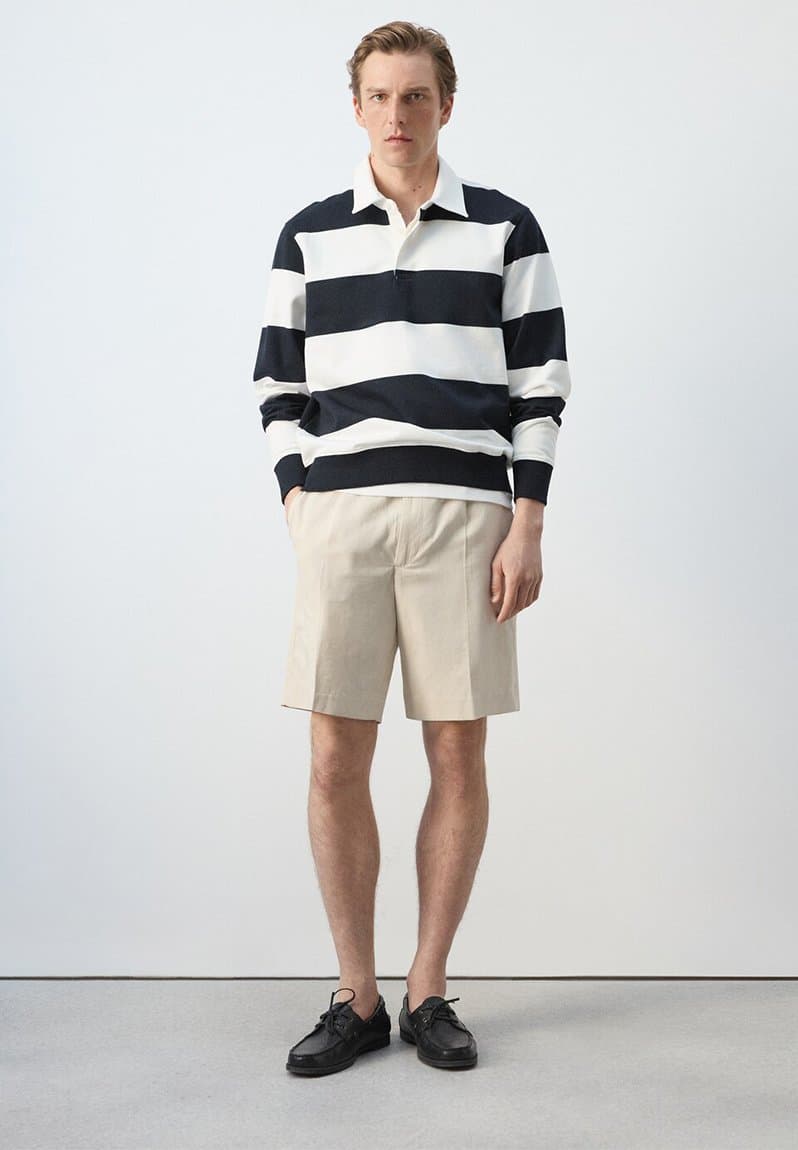 Rugby Striped Sweatshirt Peter, view 2