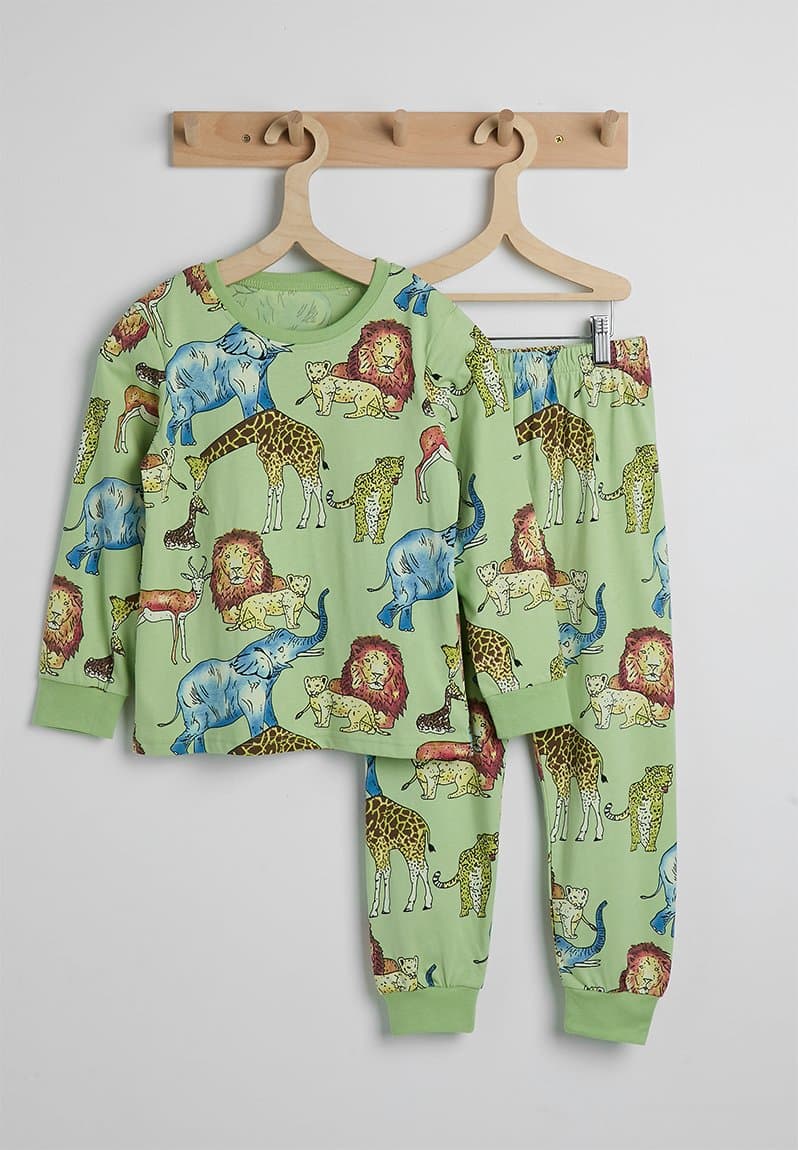 Pj set green/safari