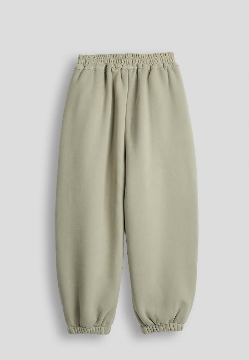Dart detailed joggers sage, view 2