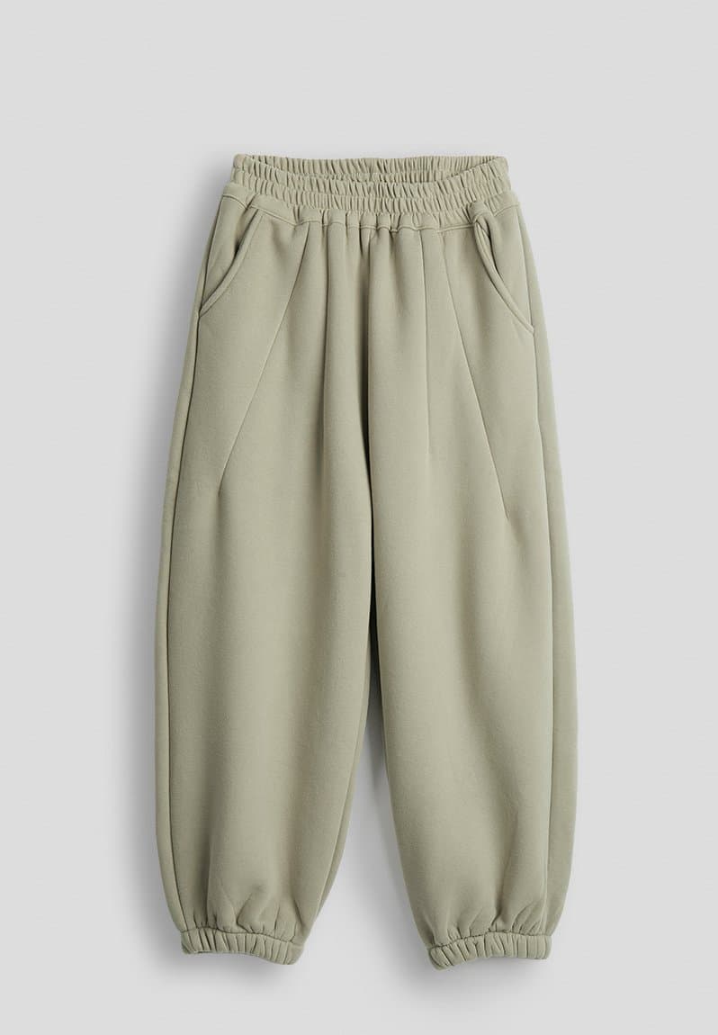 Dart detailed joggers sage