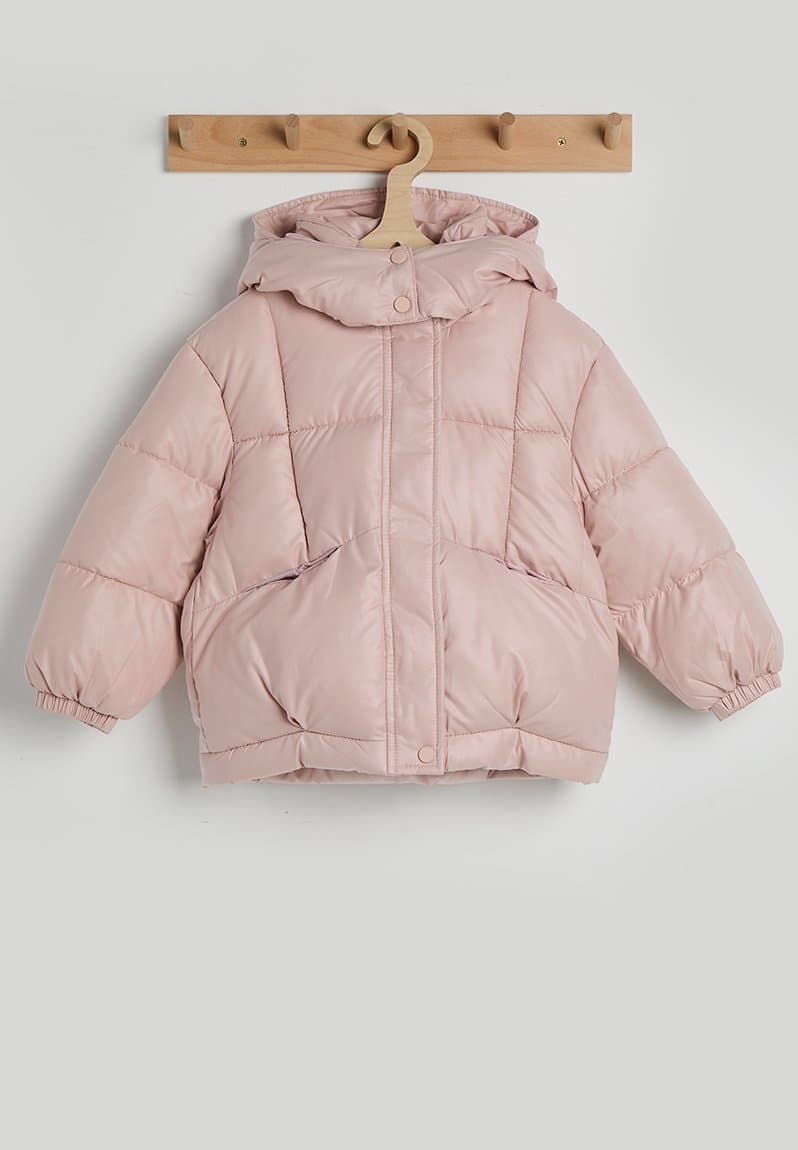 Hooded puffer jacket