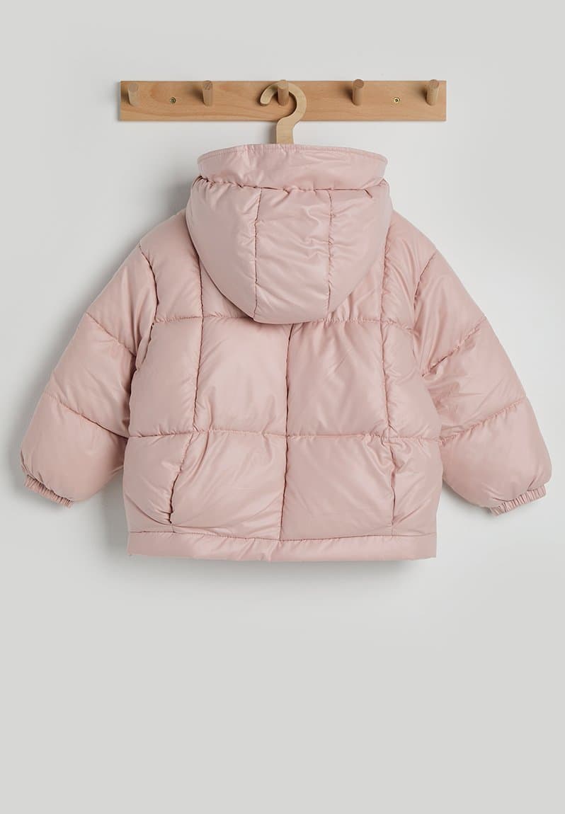 Hooded puffer jacket, view 2