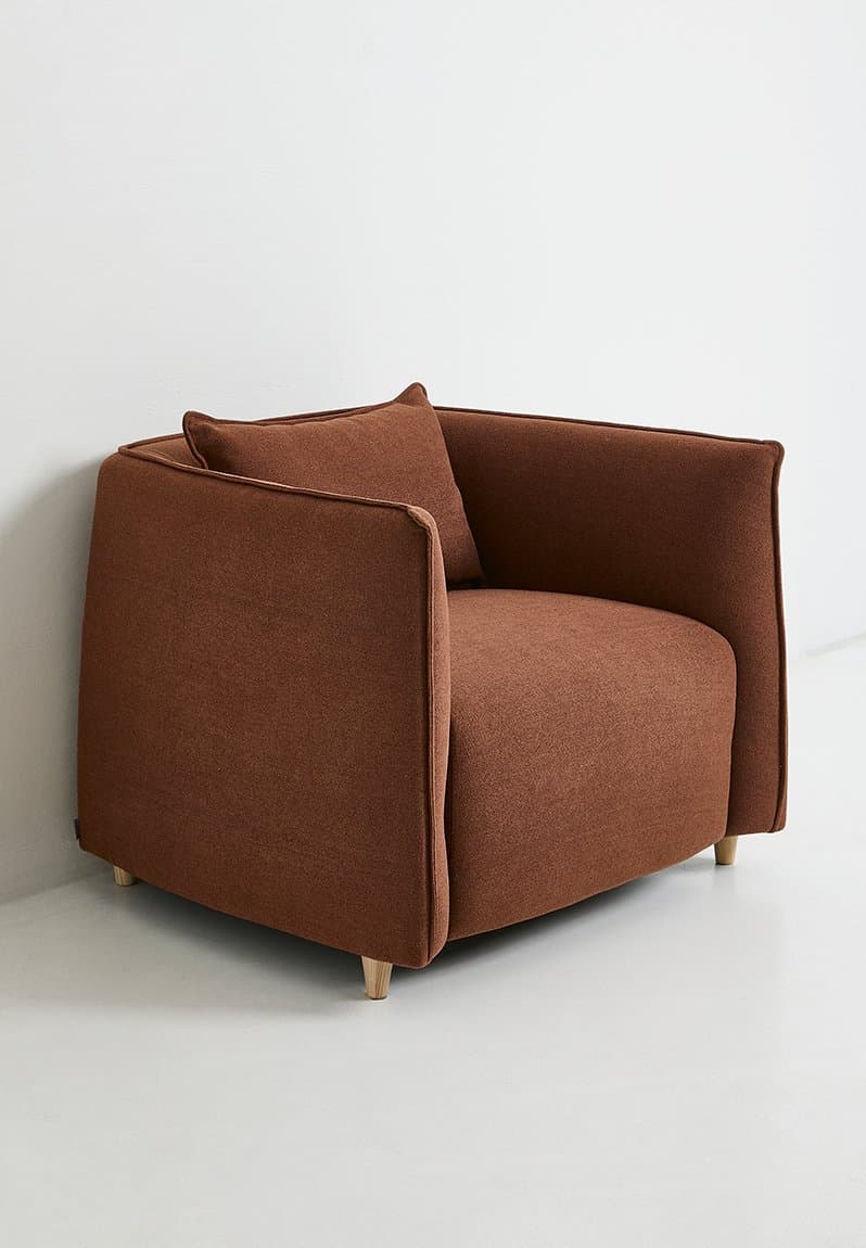 Stella Occasional Chair Rust, view 2