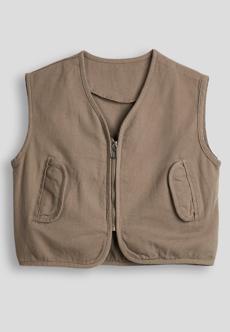 Cargo vest jacket