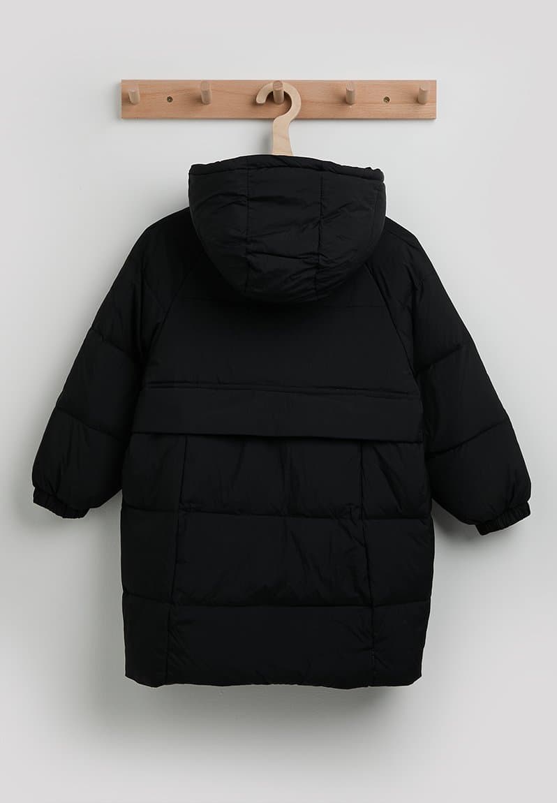 Midi puffer jacket, view 2