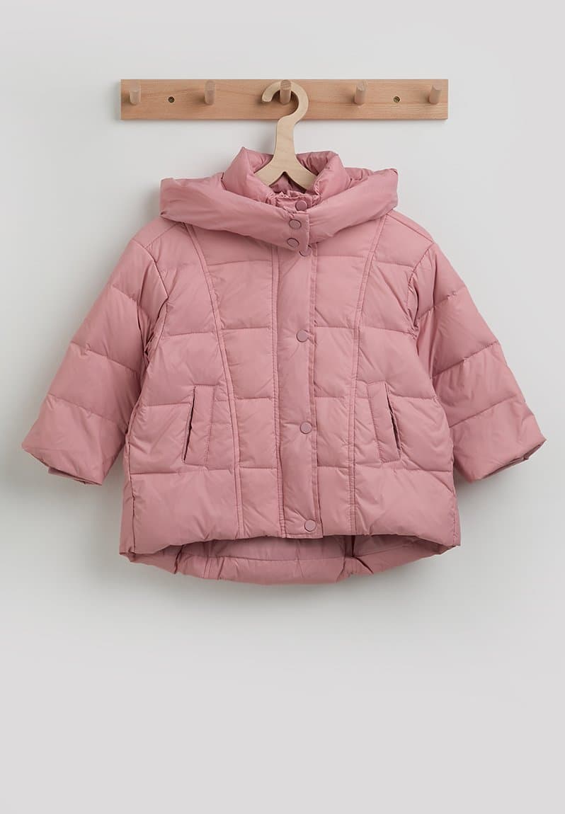 Hooded puffer jacket