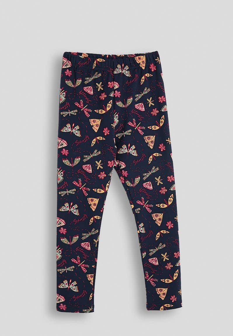 Leggings navy/aop