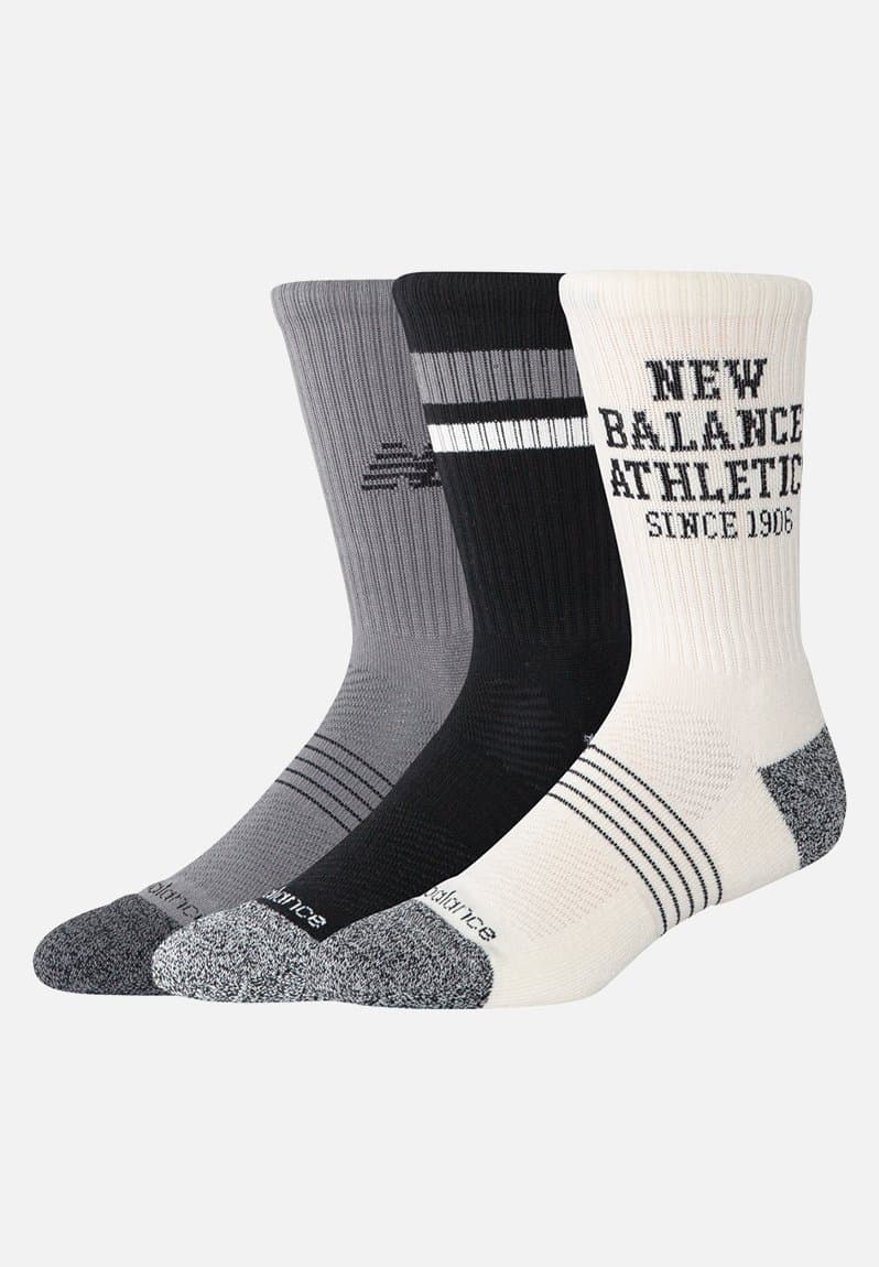 Active Graphic Crew Sock 3 Pack