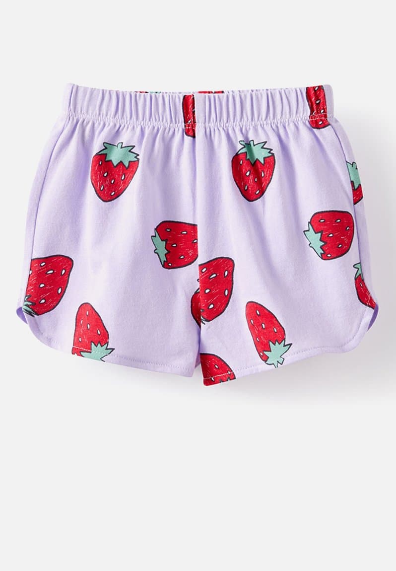 Koda Short Vintage Lilac/Strawberries