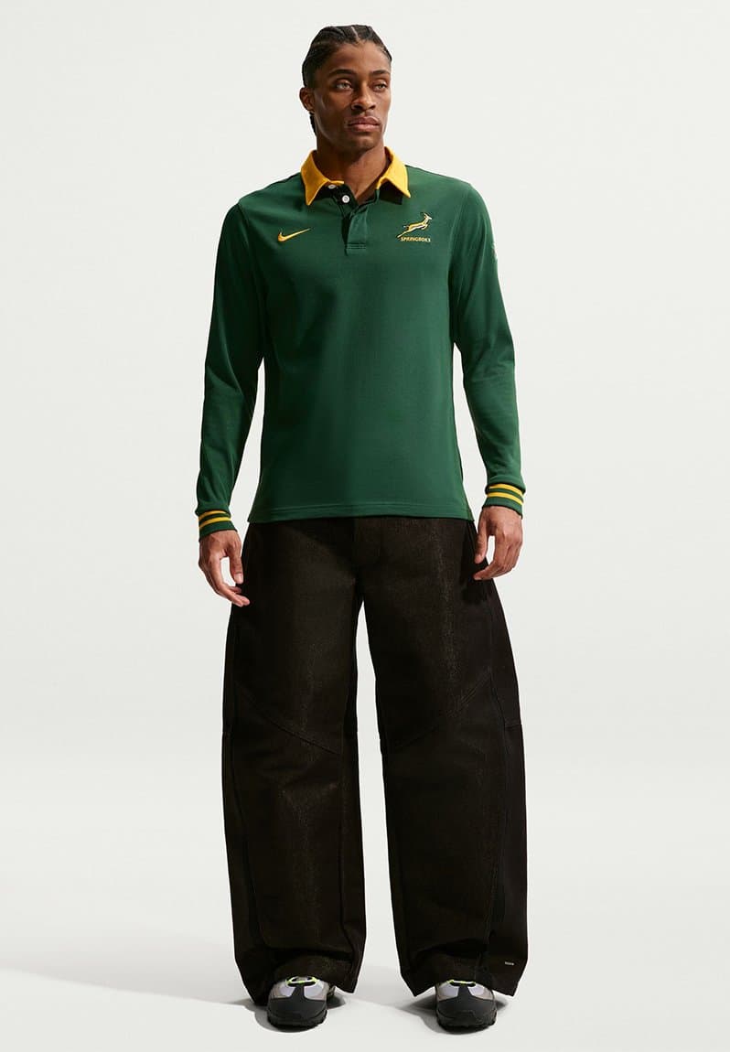 Springbok LS RUGBY Home Jersey, view 2