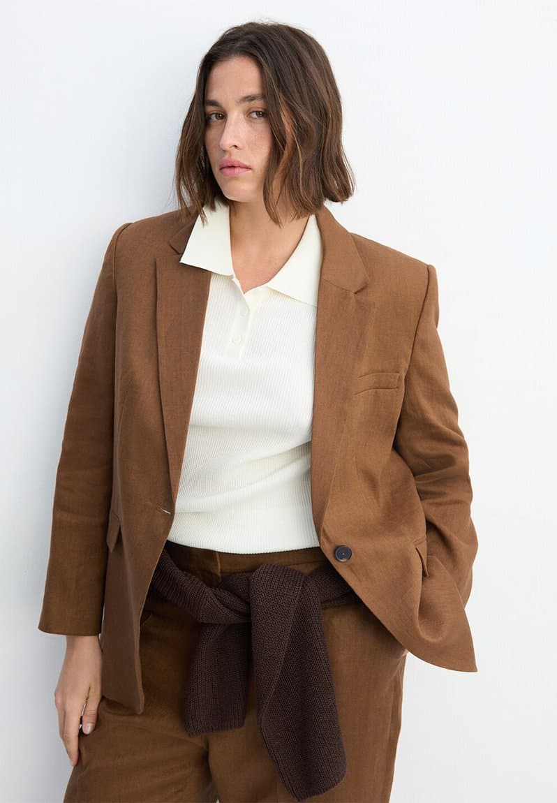 Plus blazer boreli