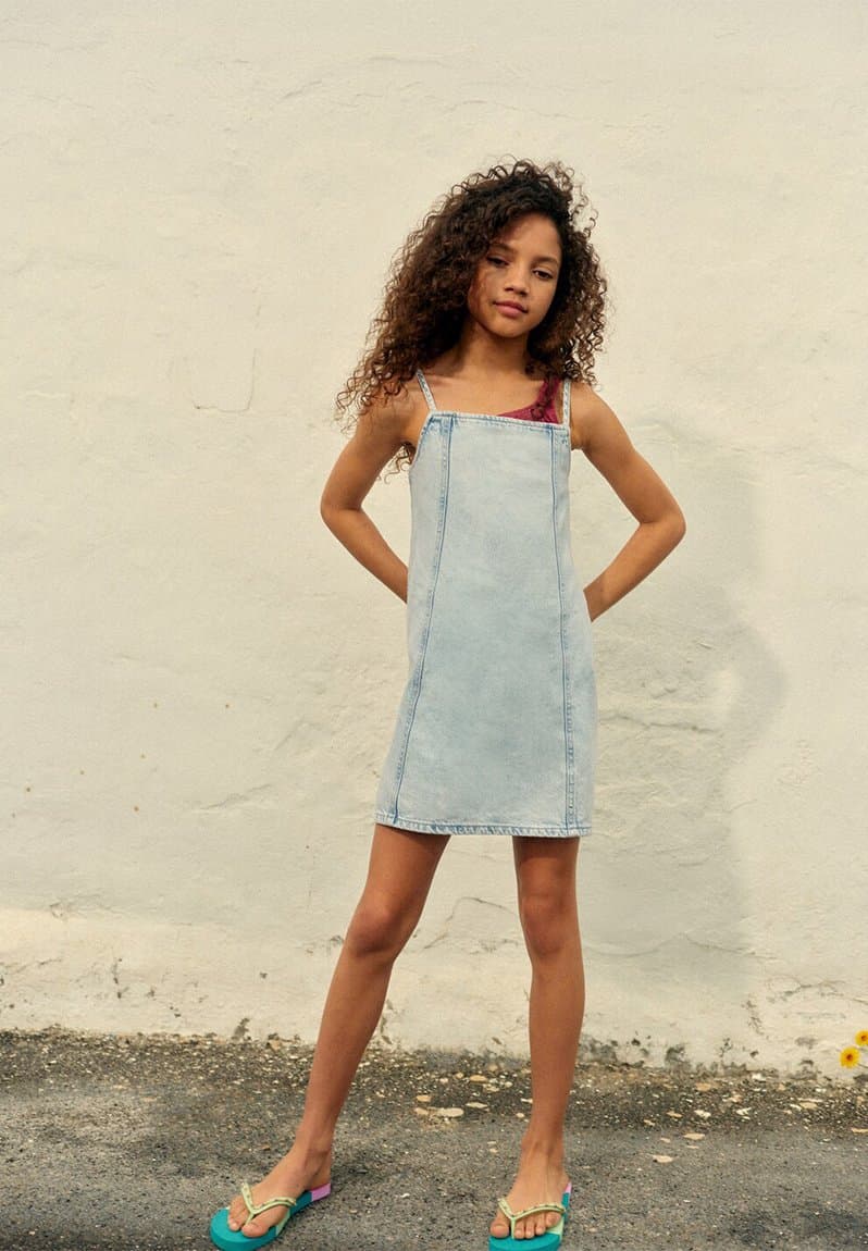 Dress Blueb Open