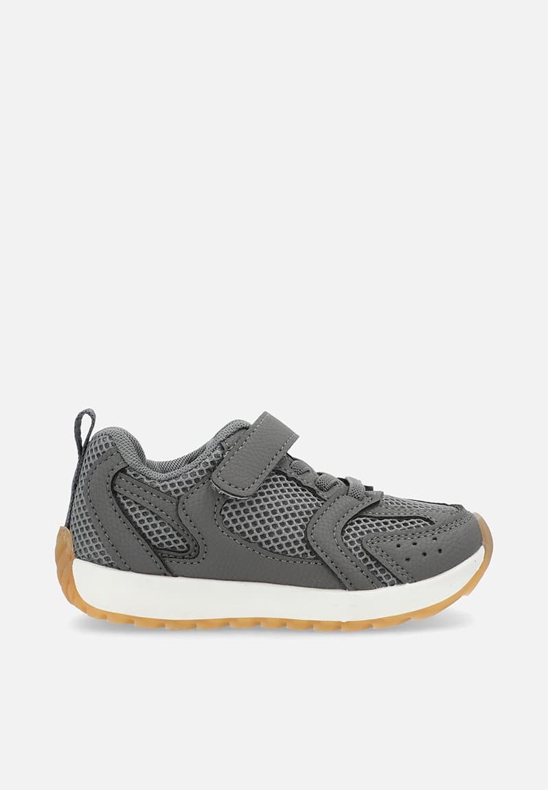 Lace-up sneakers with strap, view 2