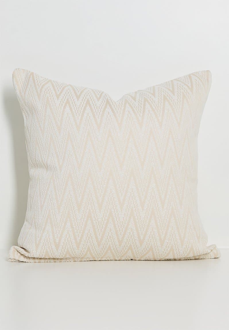 Chevron Cushion Cover White & neutral