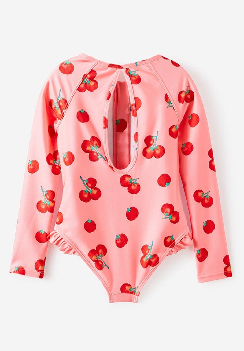 Lydia Low One Piece Sunkissed/Tomato, view 2
