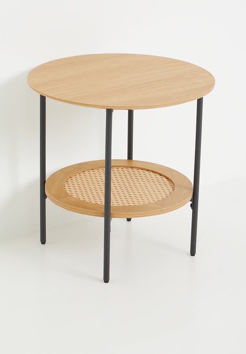 Pensacola side table neutral, view 2