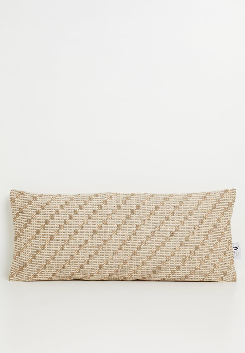 Kai Jute & Cotton Geo Cushion