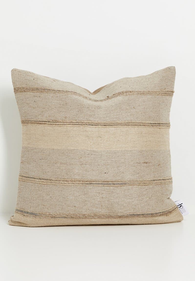 Len Jute & Cotton cushion Cover