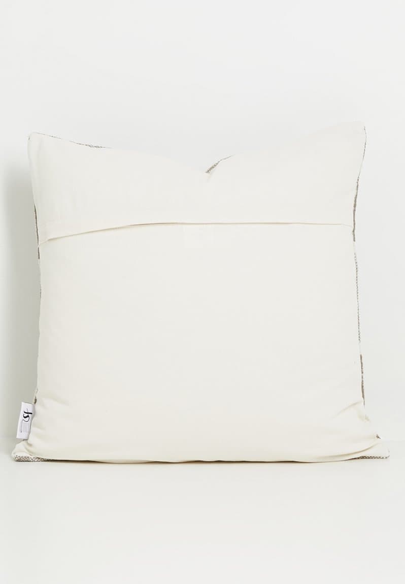 Riley Stripe Cotton Woven Cushion Cover, view 2