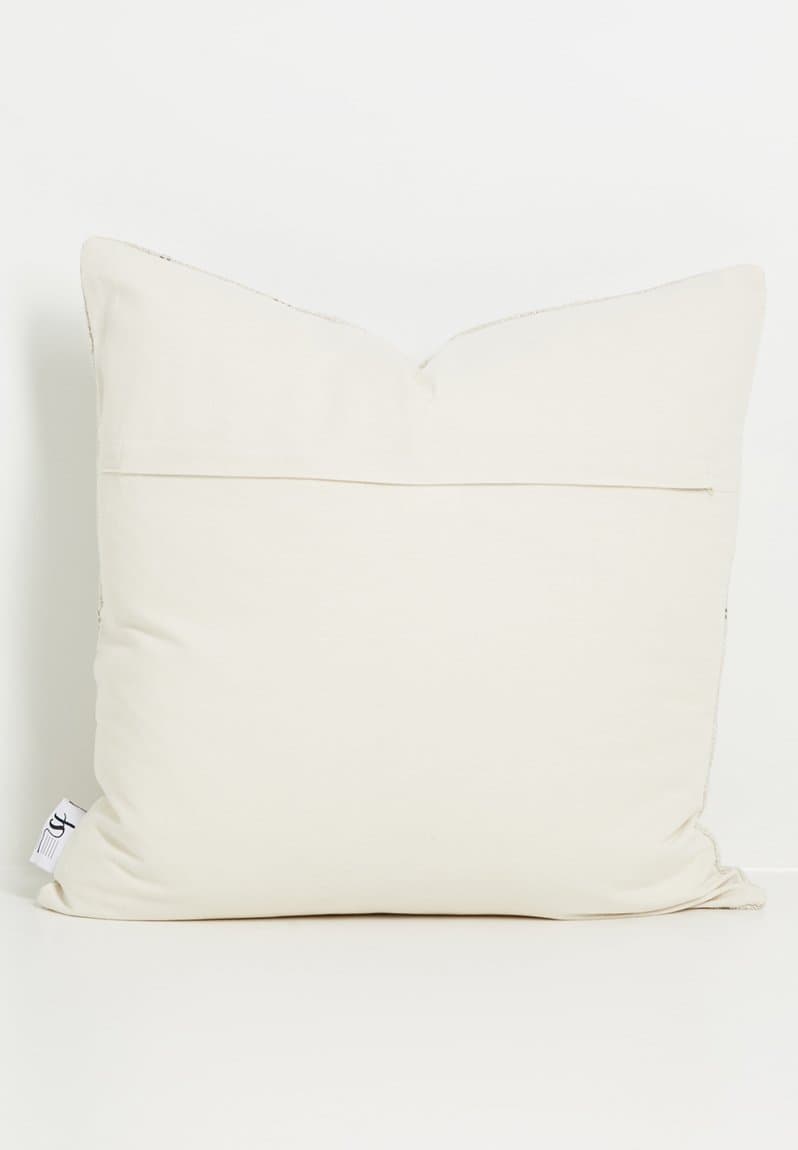 Reese Stripe Cotton Woven Cushion cover, view 2